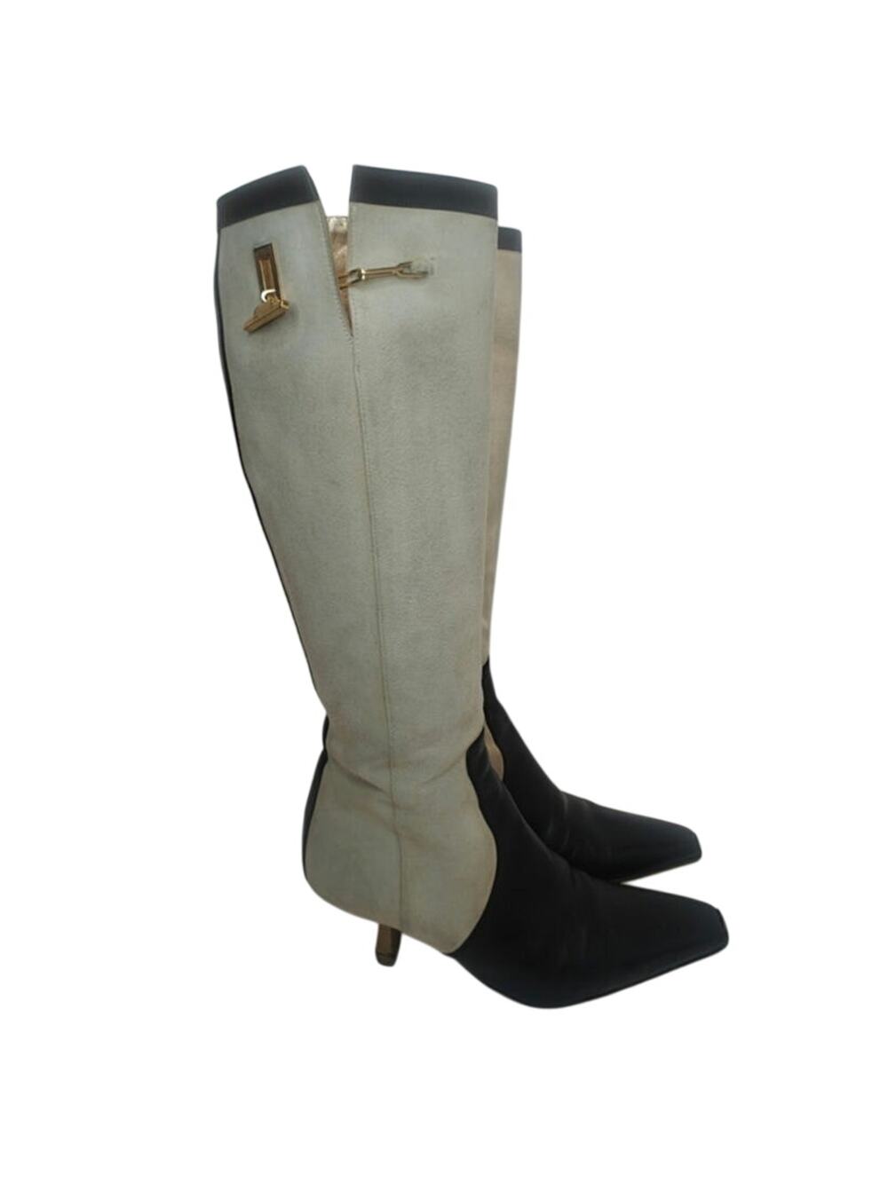Vintage 2000 Tom Ford Gucci Suede Boots sz 37.5 C